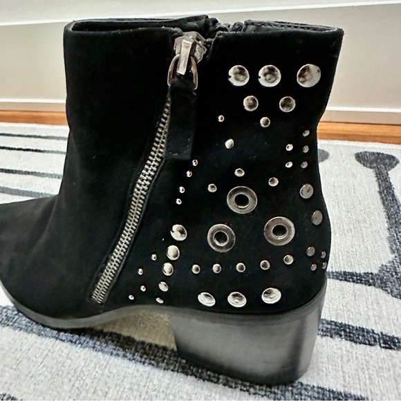 TAHARI Rachel Suede Ankle Bootie - Picture 7 of 9